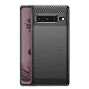 For Google Pixel 7a Case Shockproof Carbon Fiber Heavy Duty Soft Cover