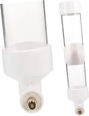 COSMEVIVI Parrot Drinking Fountain Parrot Water Container Bird Water Dispenser Bird Cage Water Bottle Cockatiel Water Dispenser Bird Cage Accessories Pigeon Water Feeder Cage Suspended Water