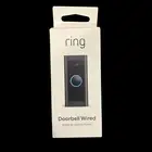 Ring Doorbell Video Wired Two Way Motion Detection HD Camera Brand New