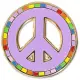 Peace Hard Enamel Cloisonne Pin