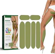 Pack of 30 Leg Slimming Herb Patches, Slim Leg Patches, Slimming Plasters for Women, Breathable Vegetable Slimmer Leg Plasters, Effective for a Better Body Shape