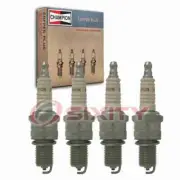 4 pc Champion Copper Plus Spark Plugs for 1976-1978 Nissan F10 1.4L L4 sg