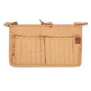 Fabelab Quilted Crib or Wall Pocket Storage (Caramel) - Small