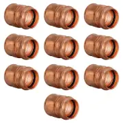 Press Copper 1/2" FIP x P Adapter, ProPress Compatible [10 Pack]