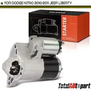 New Starter Motor for Dodge Nitro 2010-2011 Jeep Liberty KK V6 3.7L 1.2KW CW 10T (for: Jeep)