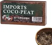 Coco Coir for Plants - Reptile Substrate Brick Coirpeat Brick - Husk Bedding, Cocofiber Substrate, Moisturizing Natural Plant Accessories for Fruit, Garden, Plant, Vegetable