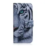 Tiger Pattern Coloured Drawing Horizontal Flip Leather Case for Nokia 3.1 Plus, with Holder & Card Slots & Wallet