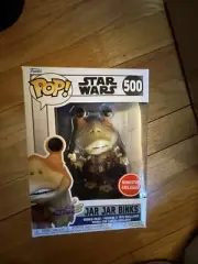 Funko Pop Star Wars: Jar Jar Binks # 500 Gamestop Exclusive