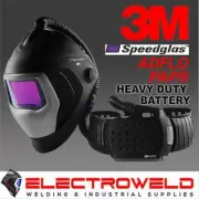 3M Speedglas Welding Helmet 9100XXi + ADFLO PAPR Air Respirator HD - Heavy Duty