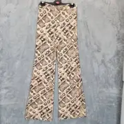 Bardot womans knit pants size S/M snakeskin pattern style 53452PB brand new.