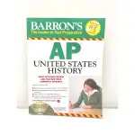 全新 BARRON’S AP US HISTORY PREP BOOK 美國大學 進階先修 美國歷史 教科書