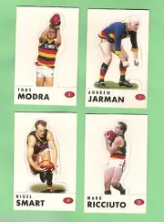 #D524. 1996 ADELAIDE CROWS AFL SELECT STAND UP CARDS