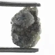 1.82 CT Uncut Loose Gemstone, Natural Gray Rough Diamond, Fancy Jewelry Making