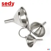 3 Pc Mini Funnel Set Small Funnels Containers Portable Filling Small Mini Bottle
