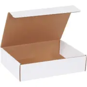 12" X 9" X 3" White Literature Mailer (50 Per Bundle)