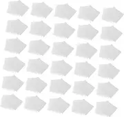TOGEVAL Makeup Cleansing Wipes 30 Pads Soft Non-woven Fabric Travel Size Gentle on Sensitive Skin Face Cleansing Pads White
