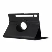 2PCS Litchi Texture Horizontal Flip 360 Degrees Rotation Leather Case for Galaxy Tab S6 T860
