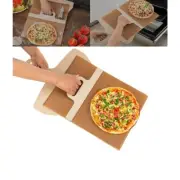 Pizza Peel Turning Board Paddle with Handle Non-Stick Pizza Shovel Baking Tool