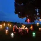 Jellyfish Shape Baby Night Light Voice Control RGB Gradient for Baby Kids Teens