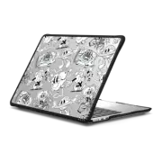 MacBook Air 13-inch (M2 - M4) Impact Case Sticker-Book B&W by Made By Nelson