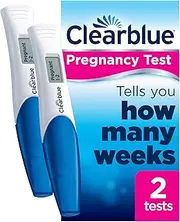 Clearblue Pregnancy Test - Digital with Weeks Indicator, The Only Test That Tells You How Many Weeks, 2 Digital Tests