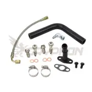 Turbo Oil Feed Return Line Kit for Nissan 180SX S13 CA18DET Garrett T25 T28 (for: Nissan)