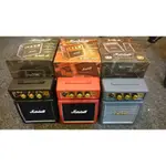 【英國MARSHALL音箱旗艦店-名人樂器】MARSHALL 最佳攜帶 英國經典 迷你版 電吉他小型音箱 MS-2