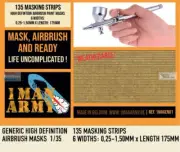 OMA1MAGENO1 1Man Army Masks: Masking Stipes (6 Widths: 0.25-1.5mm x 175mm