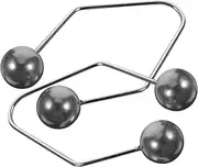 1 Pair Dimple Trainer Exercise Lips Trainer Smile Beauty Exerciser Exerciser Dimples Maker Dimples Shaper Neck Exerciser Tool Dimples Exerciser Accessories Metal Alloy