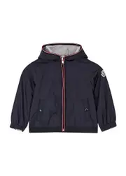 Moncler Kids Anton Navy Shell Jacket 3 years