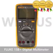 FLUKE 15B+ Digital Multimeter Temperature Voltage Current Tester