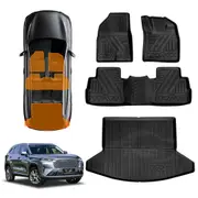 3D Floor Mats Boot Liner for Haval H6/H6 GT 2021-2025 All Weather Heavy Duty Cargo Car Trunk Luggage Tray