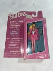 1995 Forever Fun BARBIE DOLL "TWIRLING BALLERINA" KEYCHAIN Poseable_720-0