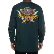 Sullen Art Collective Electric Tiger Premium Long Sleeve Shirt Tattoo
