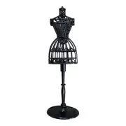 New Fashion Doll Mannequin Dress Form Stand Black