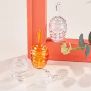 9ML Honeycomb Lip Gloss Tube Clear Amber Plastic Lip Gloss Containers Bottle