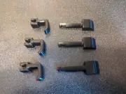 US General Pro tool box Latch / lock replacements 1st Gen 6 PCs set BLACK
