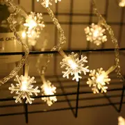 3M LED Christmas Snowflake String Lights Fairy Lights Home Decoration