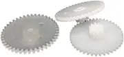 10 Pcs 34122A 34122B 34122.5A 34122.5B 0.5M Plastic Spur Gear OD 18mm 34 Teeth + 12 Teeth 2mm Tight 2.5MM Loose Fiting Gears(2.45MM)