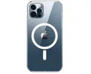 Magnetic Mobile Phone Case Transparent Protective Cover Magsafe for IPhone12pro