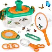 Bug Catcher Kit for Science Class Bug Catching Kit with Butterfly Net,Bug Net,Cr