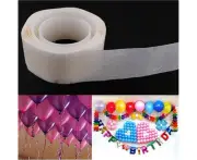 100 Pcs/Roll Double Sided Adhesive Tape Balloon Stick DIY Wedding Craft Sticker