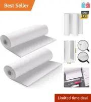 2-Pack 6mm Thick High Density White EVA Foam Sheets Roll Cosplay DIY Crafting