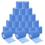 24Pcs Sports Pre-Wrap Foam Pre-wrap 30 Yard Athletic Tape Wraps Blue