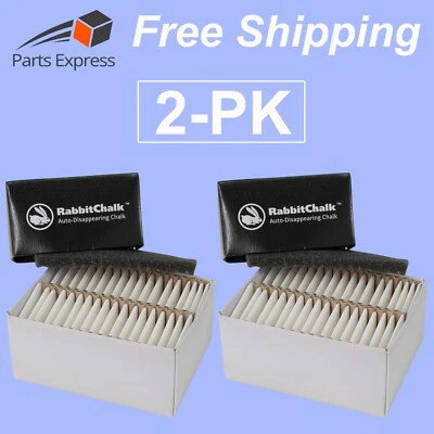 Disappearing Vanishing Tailor's Chalk, White, ($ 0.30/pc), 72 pcs (=36 x 2)