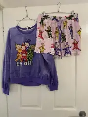 Peter Alexander Ladies Pyjama Set Teletubbies Medium