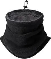 [Fitbitey] 1pcs Soft neck warmer for fishing, ice skating, running, sports mask, outdoor winter camping, hiking hat, warm bicycle scarf