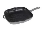 Chasseur Square Grill Pan (Celestial Grey) - 25 cm