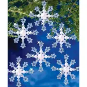 The Beadery® Azure Snowflakes Ornament Kit