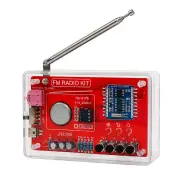 HU-017E DIY Radio Kit with RDA5807 Noise Cancelling Radio Module 87-108MHz FM Receiver Circuit Board Electronics Compone